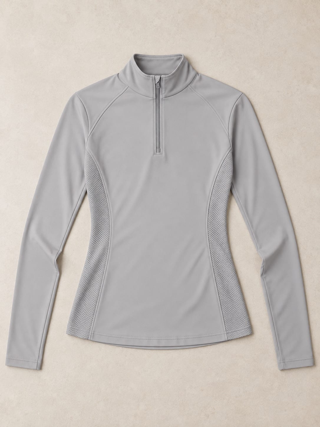 Mesh-panel summer base layer — garment development concept
